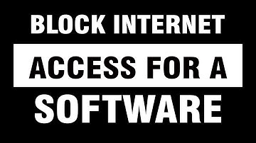 How to Block Internet Access to An Application Using WINDOWS FIREWALL 100% WORKING!