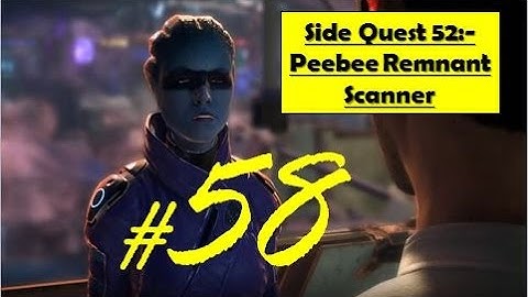 Mass Effect Andromeda - Peebee Remnant Scanner | Recover Rem tech piece, search Kadara site