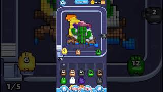 Pixel Flow level 1258 Solution Walkthrough