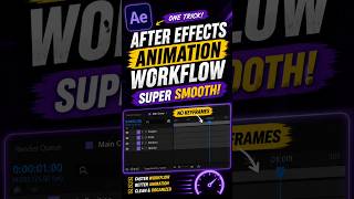 After Effects Animation Workflow = 10x Faster #aftereffects #animation #design