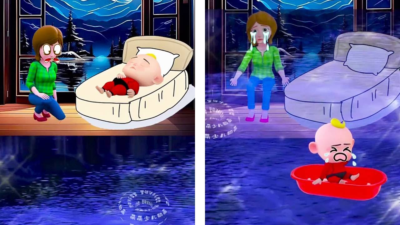 The mother saved her child, but drowned herself! - YouTube