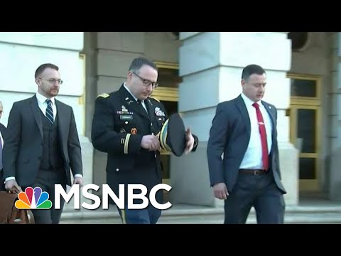 Trump Vindictiveness Sends Chilling Message To U.S. Officials | Rachel Maddow | MSNBC