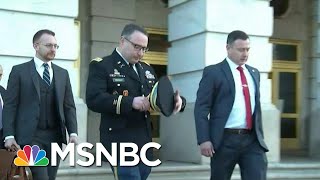 Trump Vindictiveness Sends Chilling Message To U.S. Officials | Rachel Maddow | MSNBC