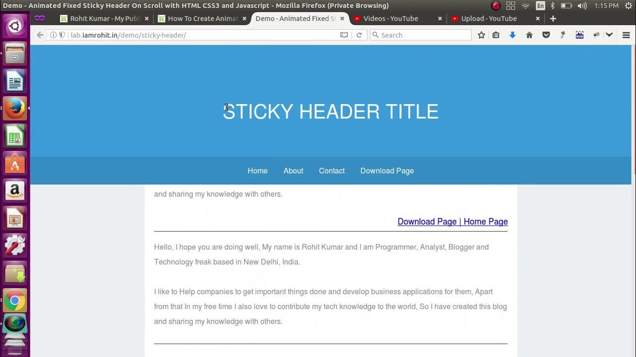 Sticky header CSS. Sticky header. Header Stick html. Vs code Sticky Scroll. Create fix