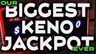 Our SECOND BIGGEST KENO JACKPOT Ever! Plus 2 More Big JACKPOTS! #KENONATION