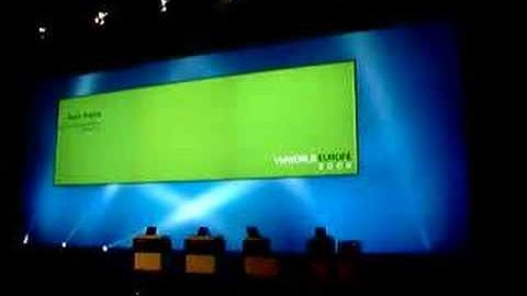 VMworld Europe 2008 Keynote Diane Greene