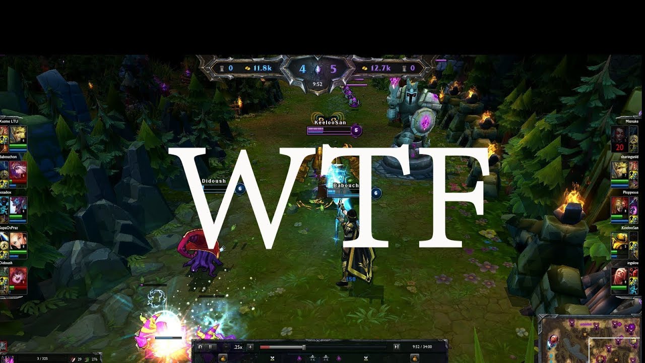 LoL Wtf Moments