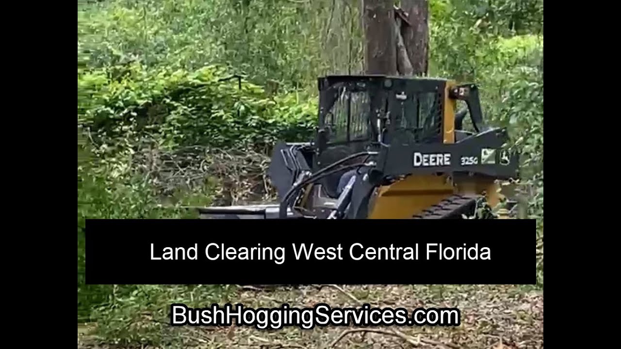 Land Clearing Forestry Mulching Bronson FL Area - YouTube