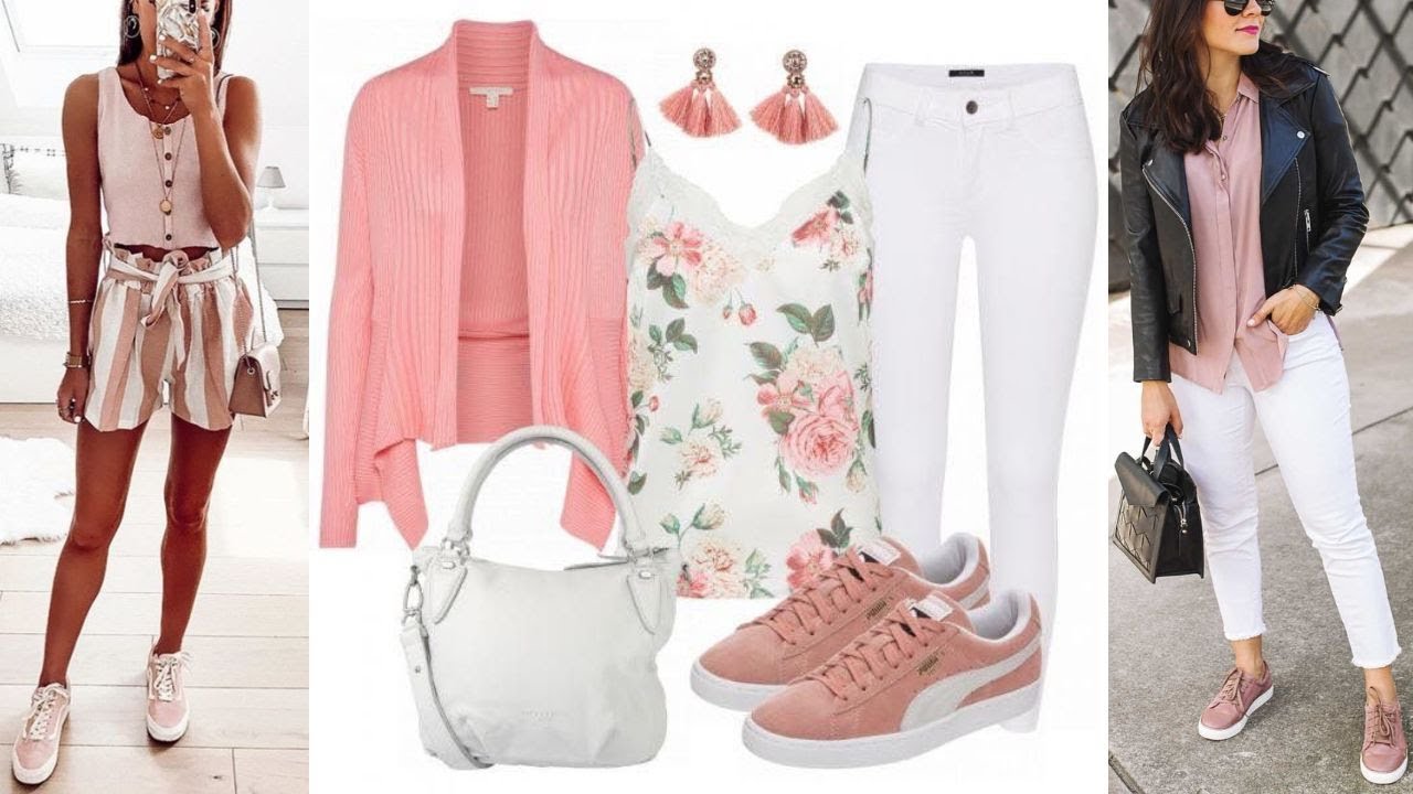 Total 57+ imagen outfit tenis rosa palo