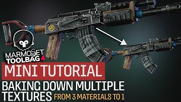 How To Bake Down LODs & Materials For Optimisation + More Using Marmoset Toolbag