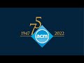 75 years of acm