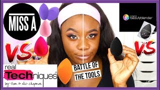 BATTLE OF THE TOOLS : SHOP MISS A CAME FOR BEAUTY BLENDER AND REAL TECHNIQUE Y'ALL screenshot 3