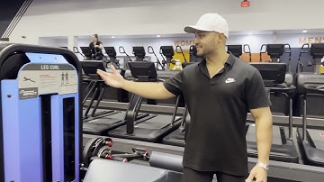 how to use the nautilus impact leg curl machine