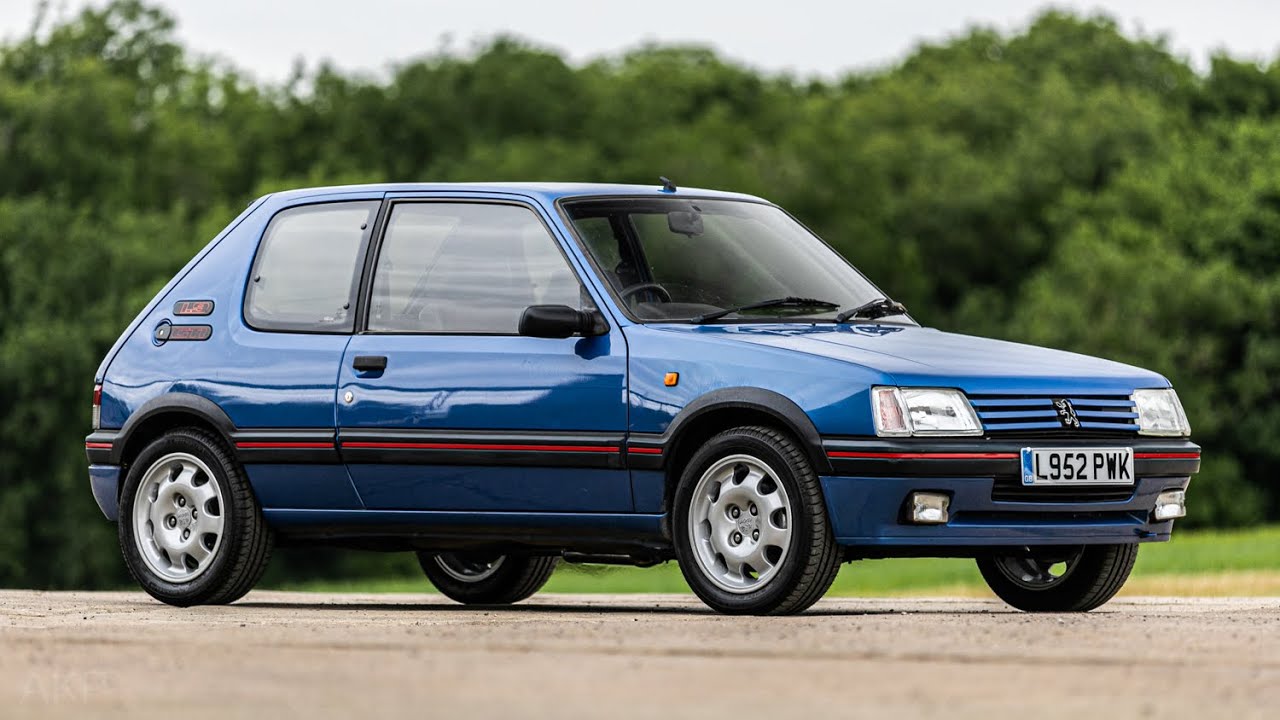 1993 PEUGEOT 205 1.9 GTI - YouTube