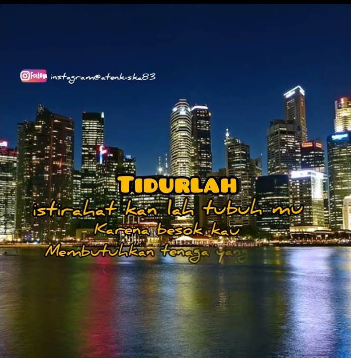 istirahatkan lah tubuh mu