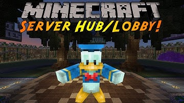 Minecraft - Server Hub / Lobby Download (Lots of Portals)