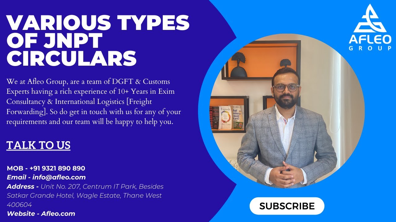 Pending IGST Refund, Duty Drawback, Advance License & EPCG - Important JNPT Circulars - Must Watch