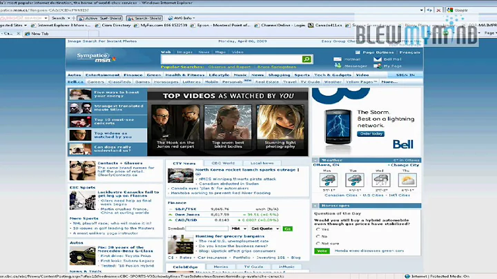 Microsoft Internet Explorer 8