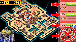 ONLY 1 STAR TH18 LEGEND BASE + REPLAY | TH18 WAR BASE ANTI 1 STAR | ONLY 1 STAR TH18 LEGEND LEAGUE