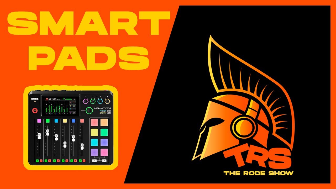 RODECASTER PRO 2 Smart Pads On The RCP 2