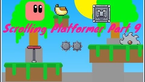 Scratch Scrolling Platformer Game | Part 9 | Scratch how to make a scrolling platformer game