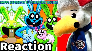Bird Plush Reacts to HOPPY HOPSCOTCH BUYS HER FIRST HOUSE?! (Cartoon Animation) by GameToons