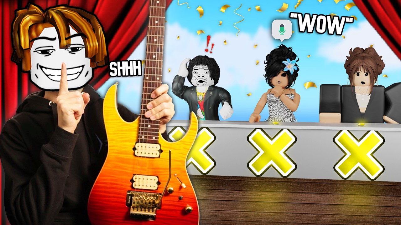 Sneaking into Talent Shows in ROBLOX!