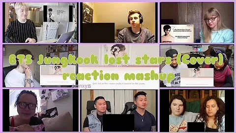 BTS Jungkook lost stars (Cover) || reaction mashup