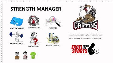 Promo Trailor for Video Series - Create a Strength Template with Excel 2013