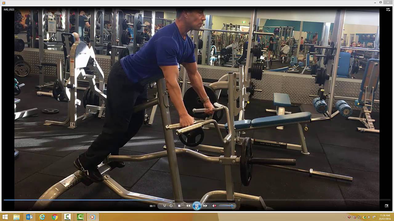 Horizontal Plate Loaded Seated Row YouTube