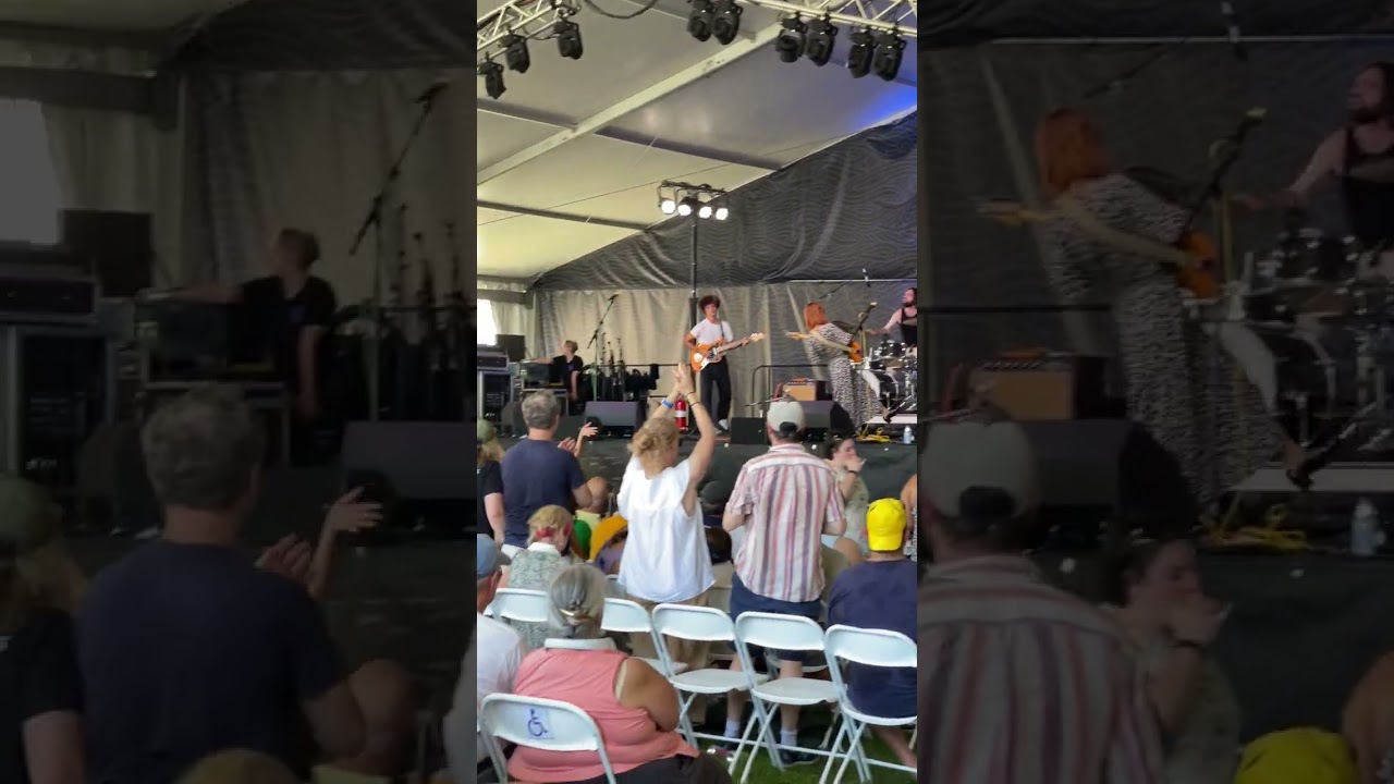 Ron Gallo "Young Lady, You're Scaring Me" Intro at Newport Folk Festival 2023