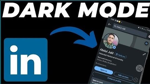 How to Enable Dark Mode on LinkedIn App