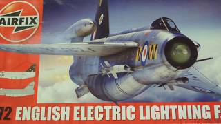 AIRFIX_A05042_ ENGLISH ELECTRIC LIGHTNING F.6_1:72_(Британский истребитель) Обзор набора для сборки