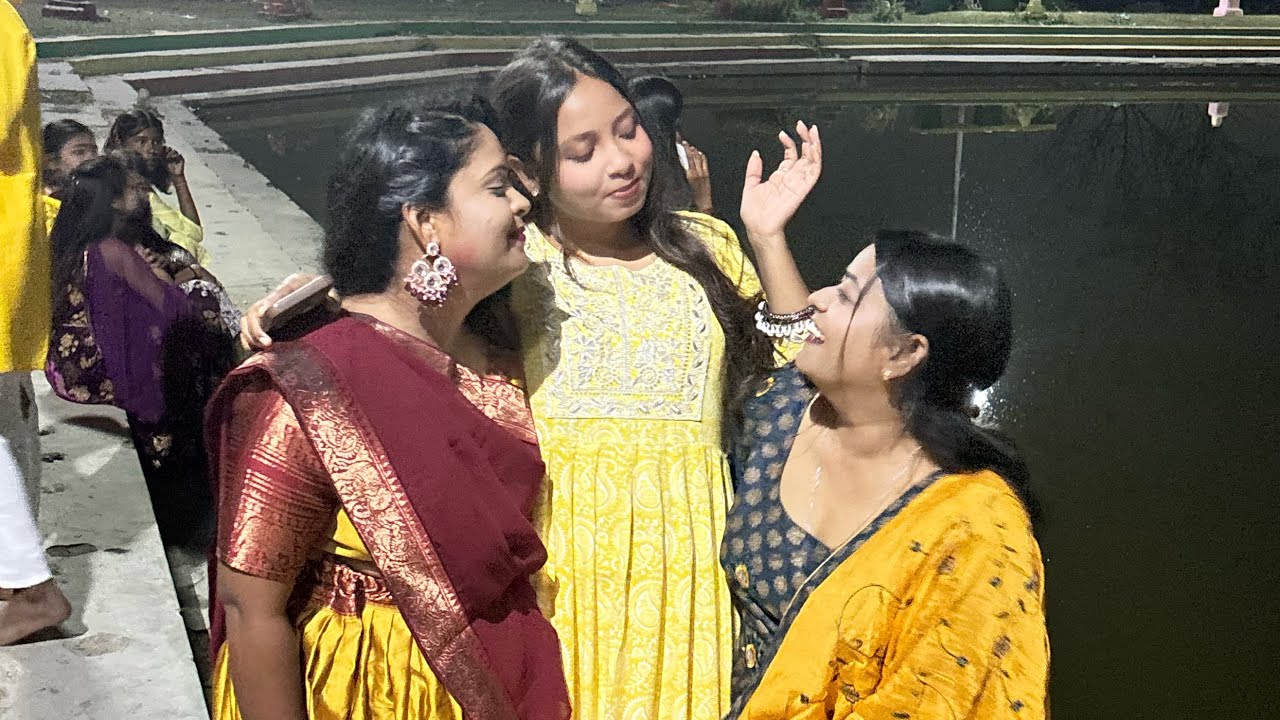 Bhaiya ki Haldi and matkod vlog🤩💛@YouTube #vlog #dailyvlog #viral #youtube #dailyvlogs #kiranshi1432