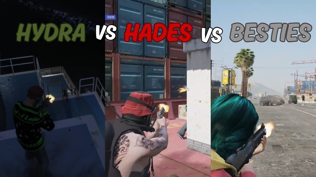 Saints vs Hydra vs Hades vs Besties vs SOB At Cargo Ship (Multi POV) | NoPixel 4.0 GTA RP