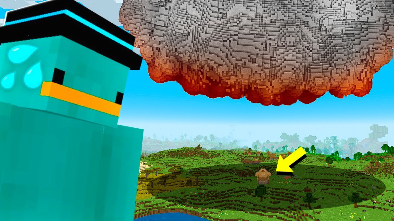 Trolleé a Mi Amigo Con DESASTRES NATURALES en Minecraft!