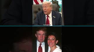 Trump Plays Dumb About Ghislaine Maxwell
