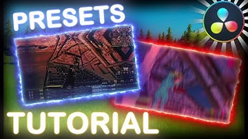 How to make a *INSANE* vulcano glitch buildup (PRESETS) in davinci resolve 17