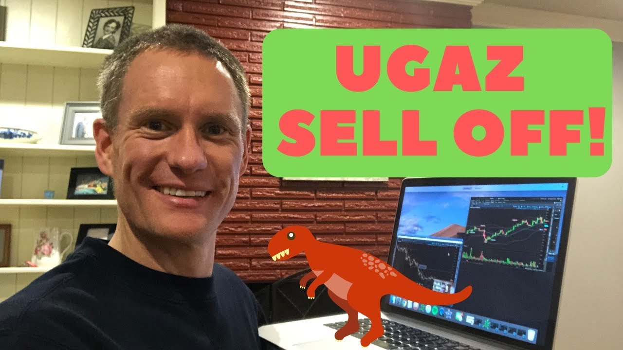 DAY TRADING UGAZ & DGAZ - NATURAL GAS DROPS!!