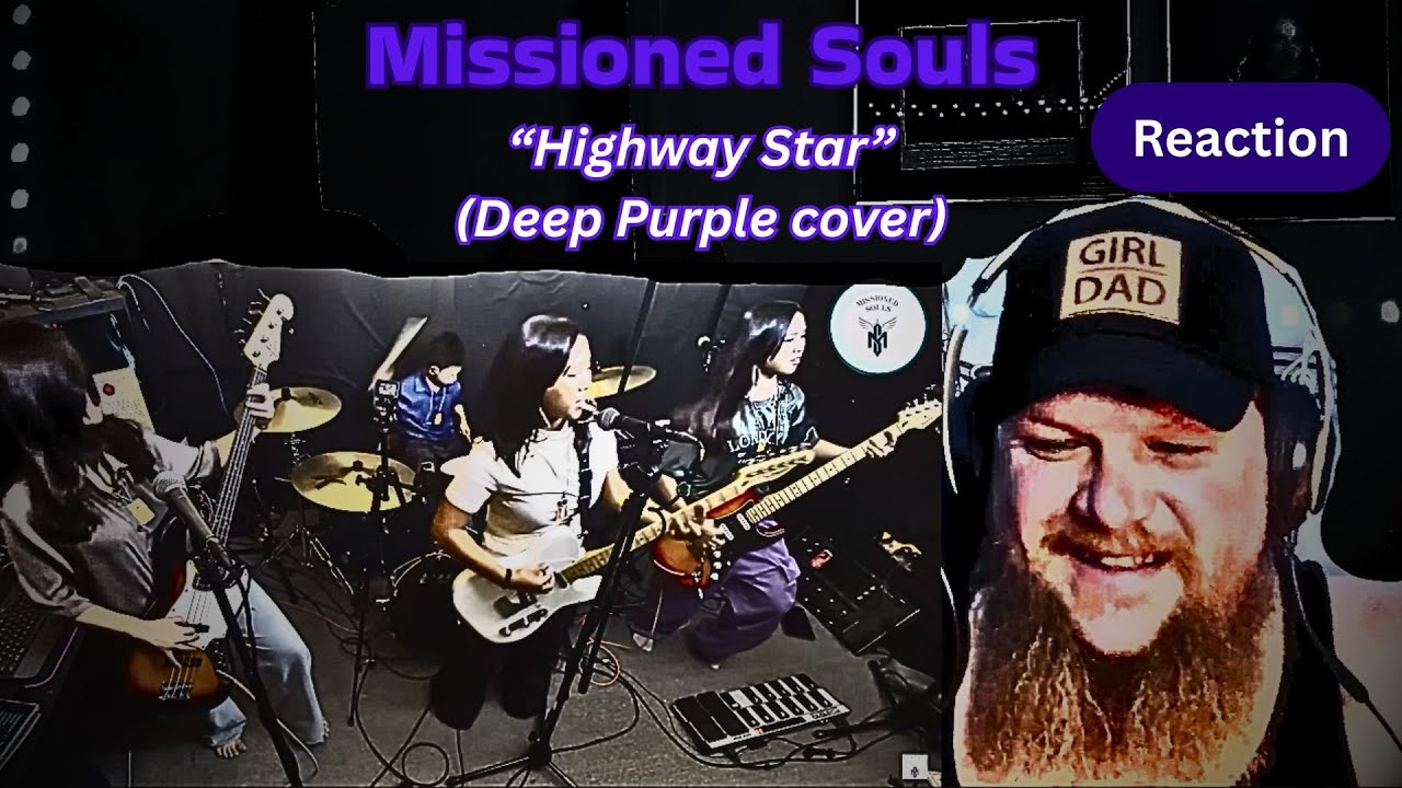 First time reaction / Missioned Souls - "Highway star" (Deep Purple cover) // Talented youth!