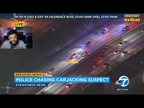 Live Police Chase L.A 