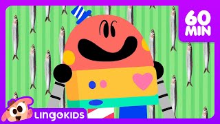 THE BEST OF BABY BOT 🚀 🤖 Educational Cartoons Compilation | Lingokids