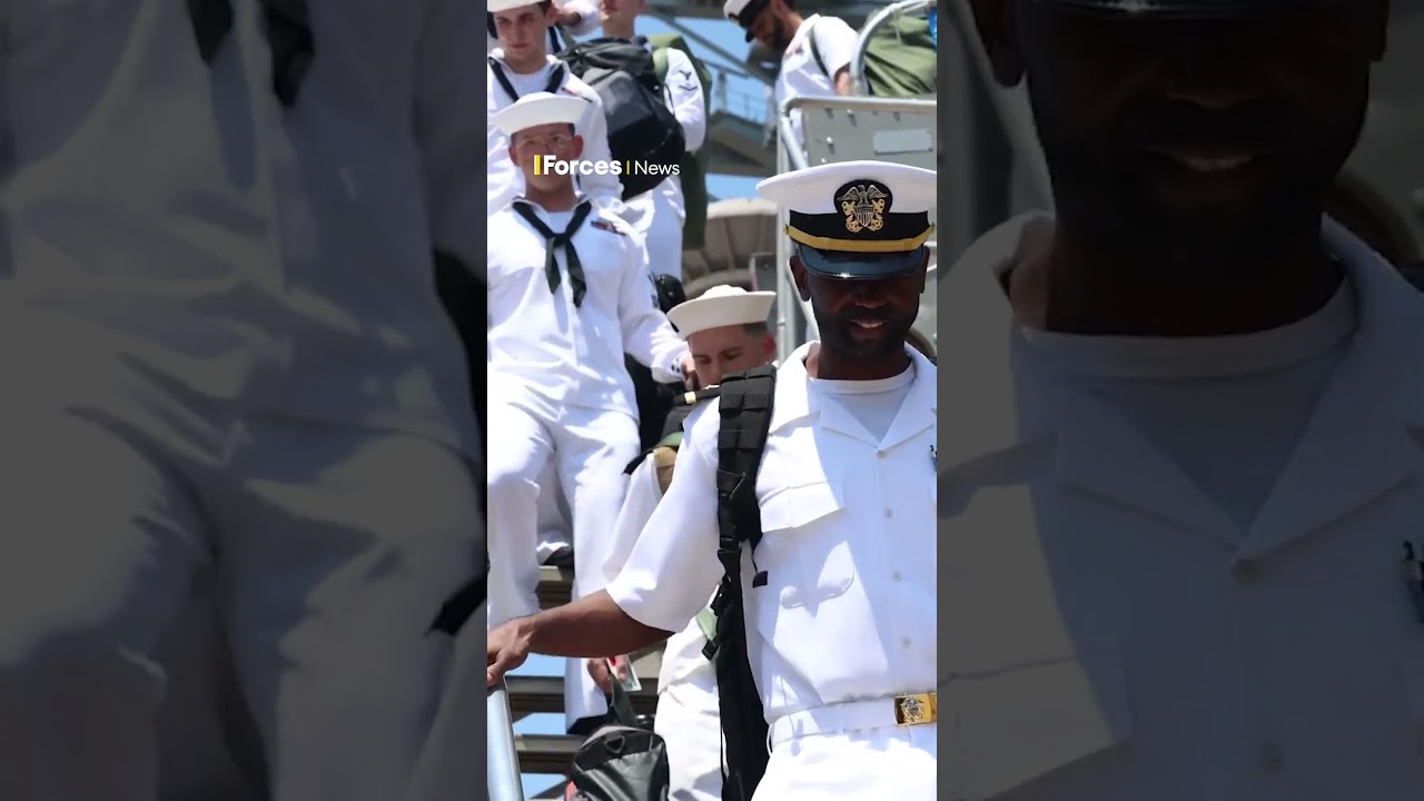 USS Dwight D Eisenhower returns home after battling Houthi attacks