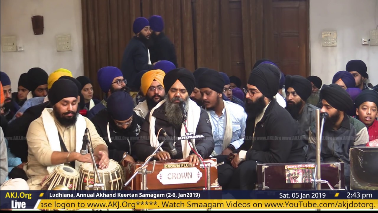 038 Ludhiana 5Jan2019 SatMor DSK Bhai Manpreet Singh Jee