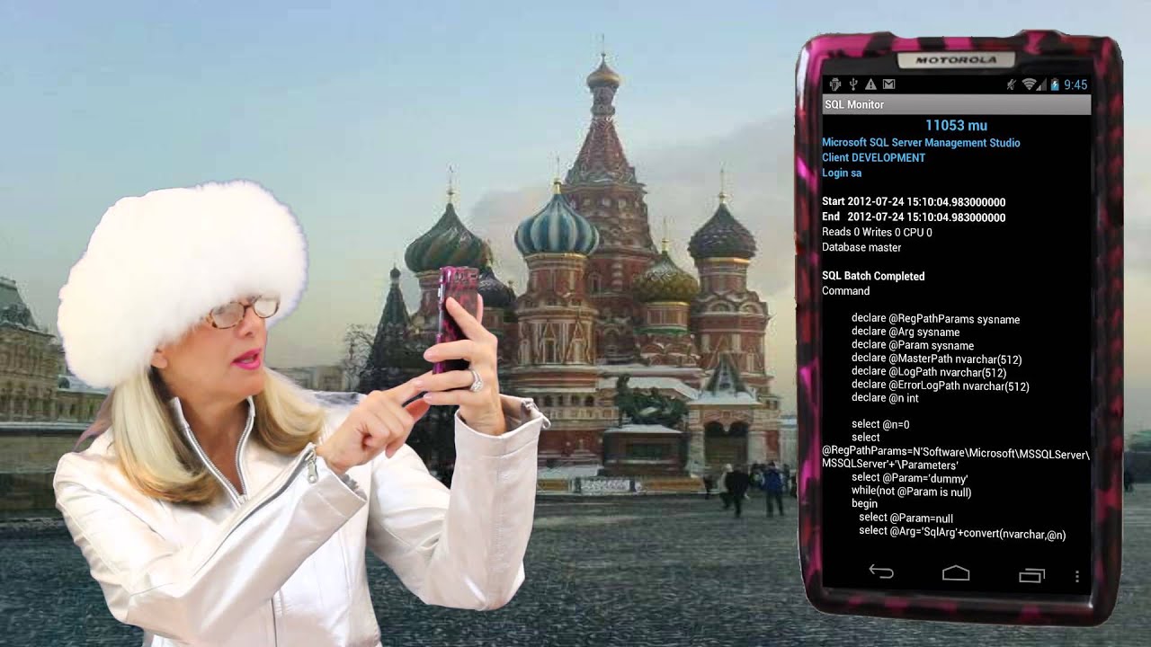 SQL Server Performance Monitor For Android and IOS