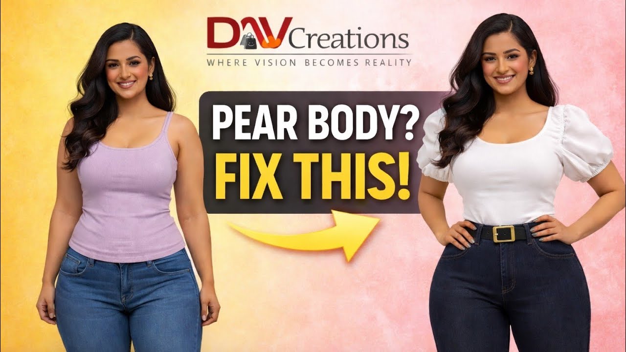 Pear Body? These Styling Hacks Will Change Everything 😍