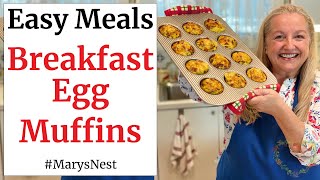 Easy Breakfast Egg Muffins Recipe  Busy Morning Grab and Go Breakfast