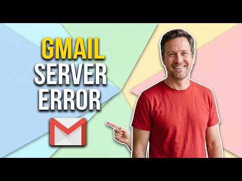 Fix Gmail Server Error (Easy Guide)