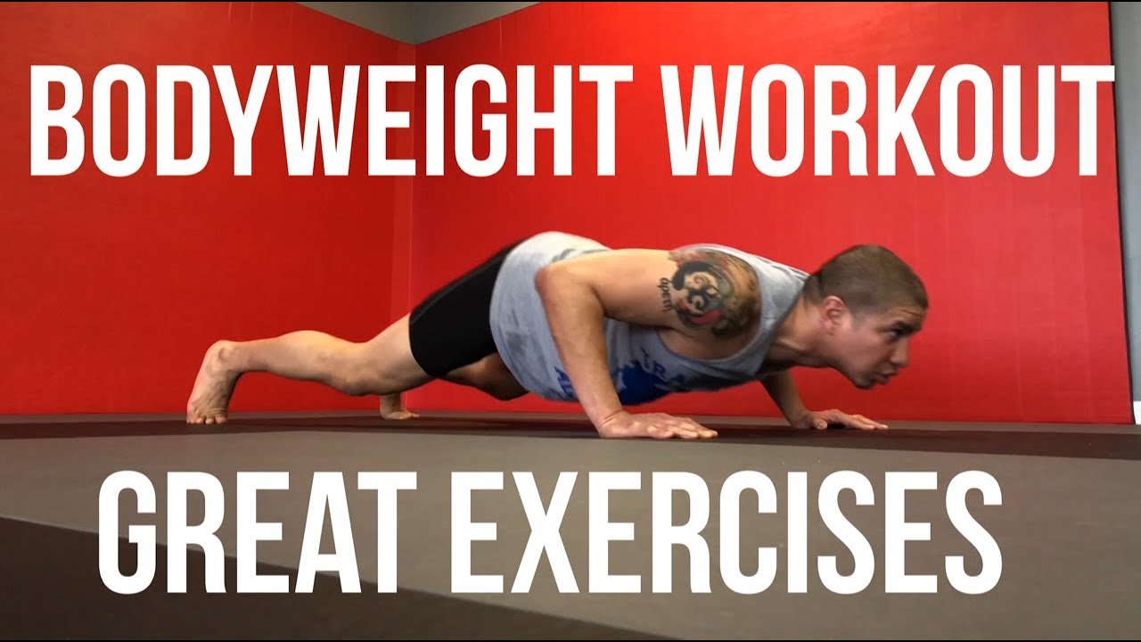 Bodyweight Workout NO EQUIPMENT NEEDED Try these moves for STRENGTH