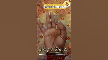 Brain Exercise for Midbrain activation  5Min while #Meditation #pranayama #yoga #yog #midbrain #yog